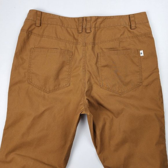 WOODS Brown Cotton Straight Leg Outdoor Pants Size 36 - Picture 7 of 14